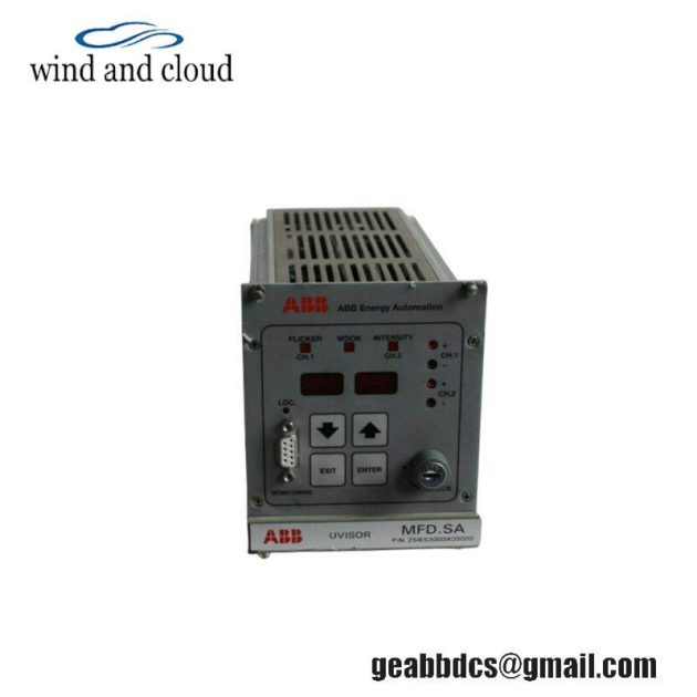 ABB UVISOR MFD.SA ZSIE53000400000 Flame Controller - Advanced Combustion Control Solution