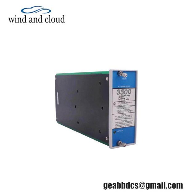 Bently Nevada 3500/15 106M1079-01 Power Supply Module - Industrial Grade, Reliable Energy Solution