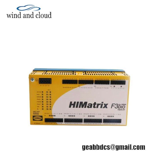 HIMA X-DI1601 985210222 Digital Input Module for Industrial Automation